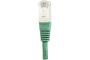 Cat5e RJ45 Patch cable F/UTP green - 1 m