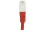 Cat6 RJ45 Patch cable S/FTP red - 0,15 m