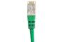 Cat6 RJ45 Patch cable S/FTP green - 0,3 m
