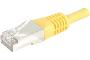 Cat6 RJ45 Patch cable S/FTP yellow - 0,3 m