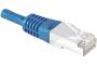 Cat6 RJ45 Patch cable S/FTP blue - 0,3 m