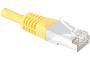 DEXLAN Cat6A RJ45 Patch cable S/FTP yellow - 5 m