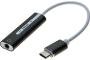 Usb type a to 3.5mm 2-in-1 audio adapter