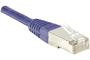 Cat6 RJ45 Patch cable F/UTP purple - 1,5 m