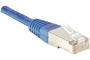 Cat6 RJ45 Patch cable F/UTP blue - 0,3 m