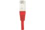 Cat6 RJ45 Patch cable F/UTP red - 7 m