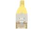 Cat5e RJ45 Patch cable F/UTP yellow - 1 m